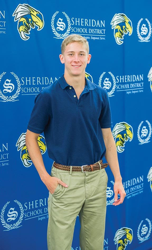 Sean Fitzgerald, a senior at Sheridan High School, has accepted an appointment to the U.S. Naval Academy. He graduated from high school Friday and will enter the academy June 29.