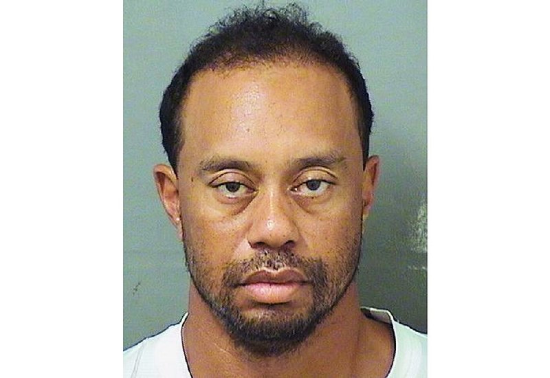 This image provided by the Palm Beach County Sheriff's Office on Monday, May 29, 2017, shows Tiger Woods. Police in Florida said Tiger Woods has been arrested for DUI. 