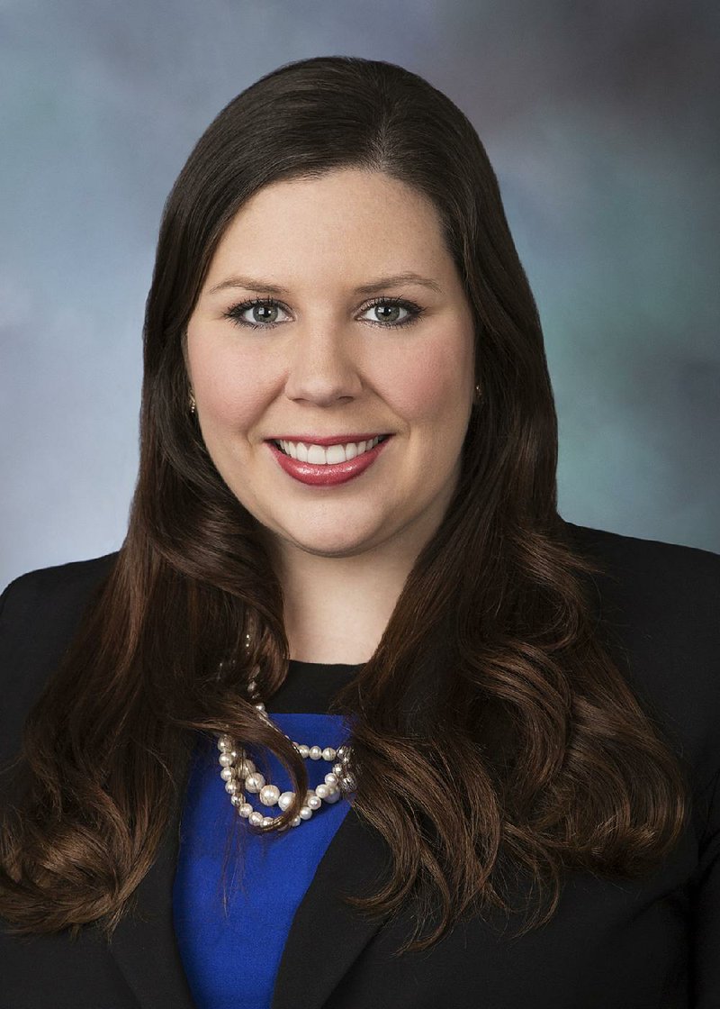 Sarah Hudson, the newly elected president of the Arkansas State Society