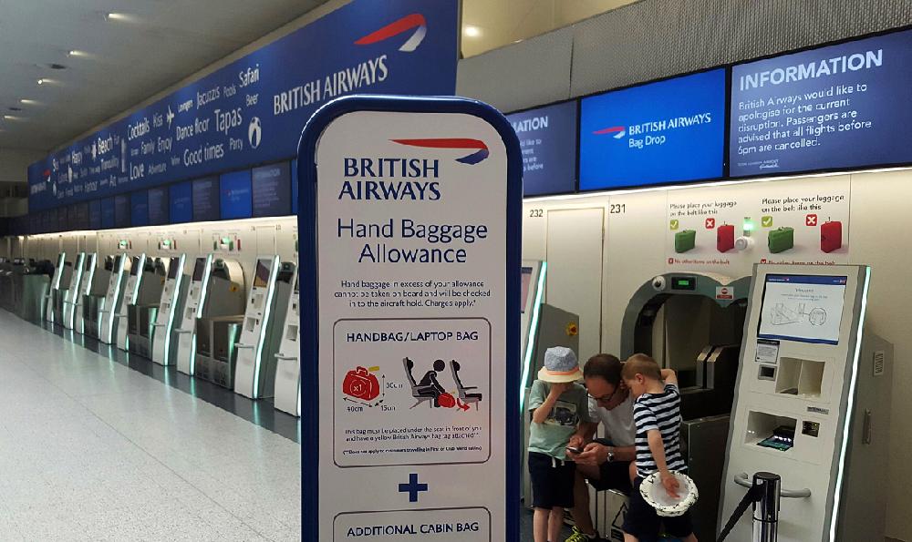 british airways hold baggage allowance