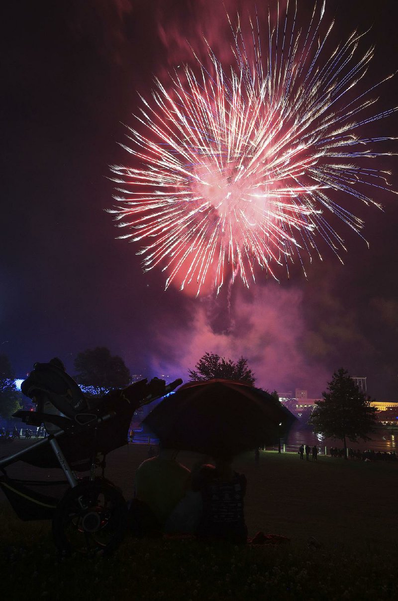 The 40th anniversary of Riverfest will end with a bang — the traditional end-of-festival fireworks show. 
