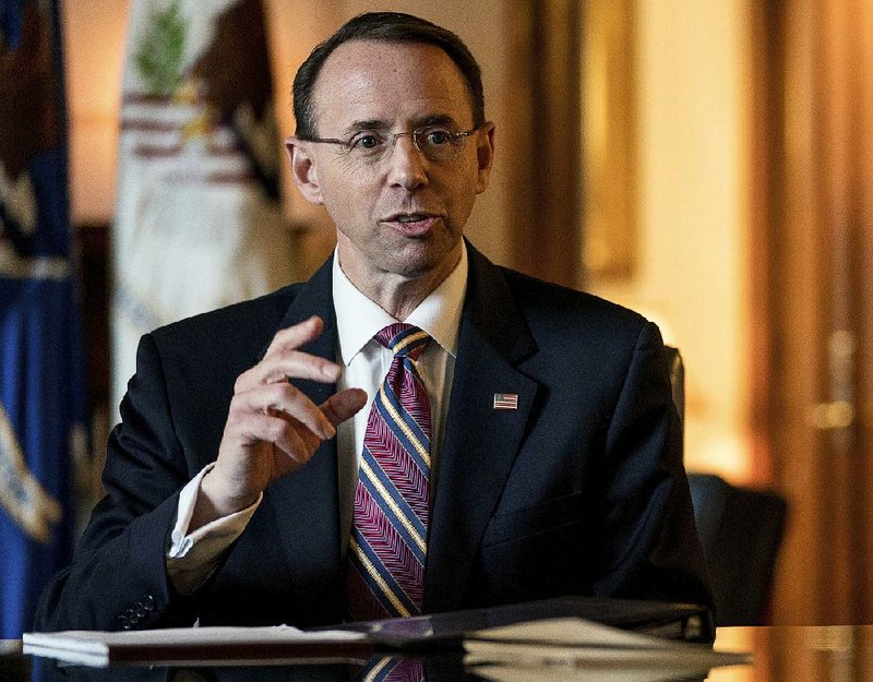 Deputy Attorney General Rod Rosenstein acknowledged Friday that special counsel Robert Mueller could expand his inquiry to include Attorney General Jeff Sessions’ and Rosenstein’s own roles in the decision to fire FBI Director James Comey. 