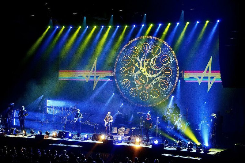 Brit Floyd performs its new Pink Floyd stage show, “Immersion World Tour 2017,” Monday at North Little Rock’s Verizon Arena.