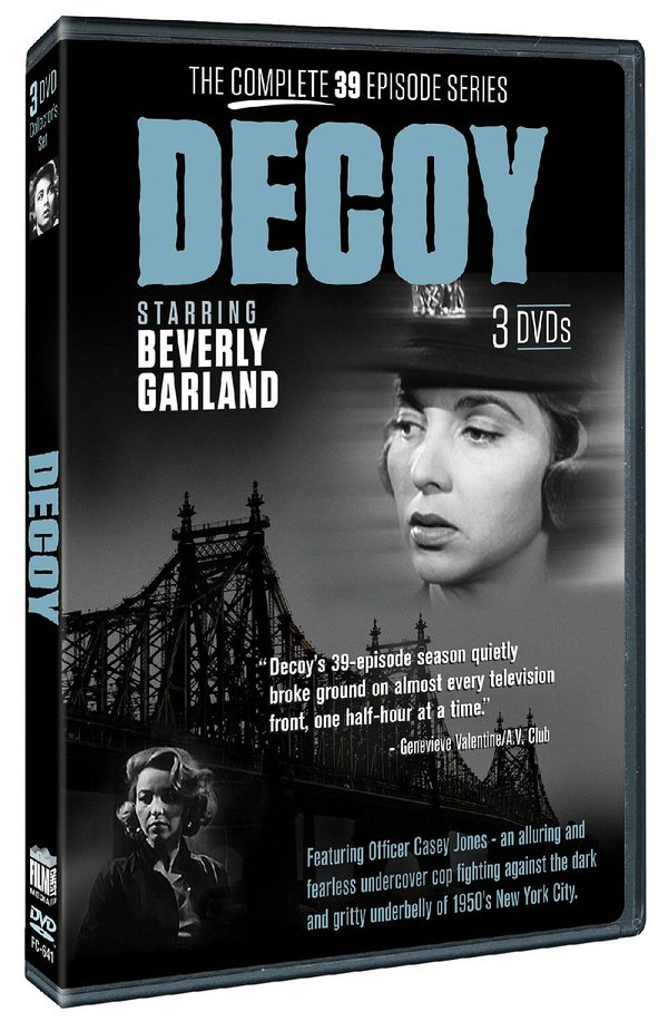 Obscure series from 1950s, Decoy, had woman in lead