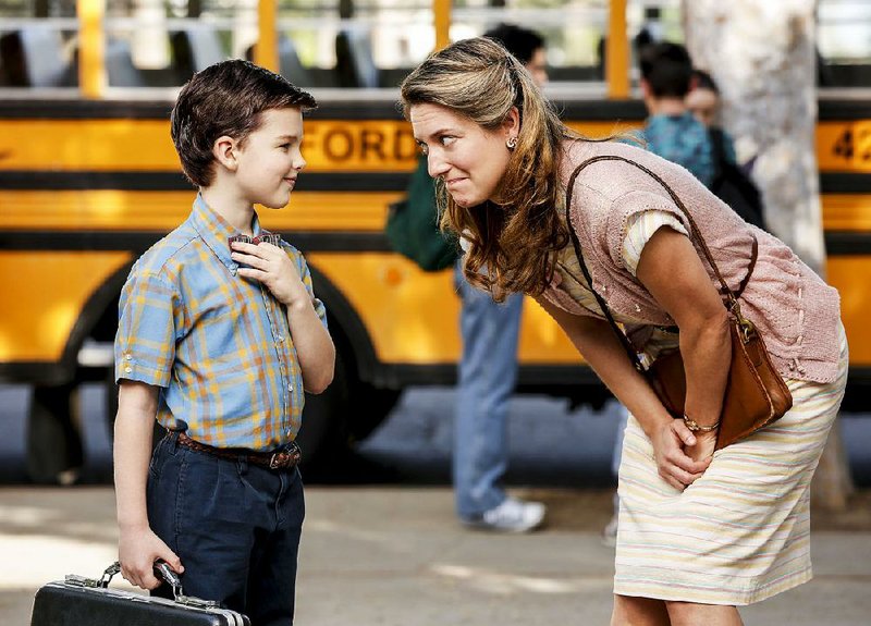 The highly anticipated Young Sheldon stars Iain Armitage as 9-year-old Sheldon Cooper and Zoe Perry as his mother, Mary.