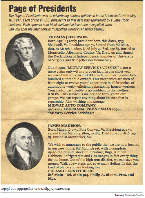 Page of Presidents