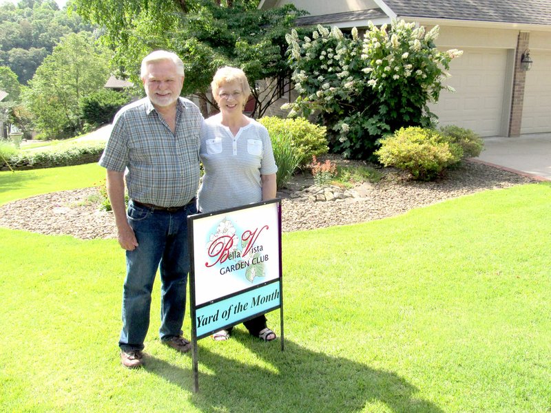 Photo submitted Roland &amp; Nona Sperry in their front yard.