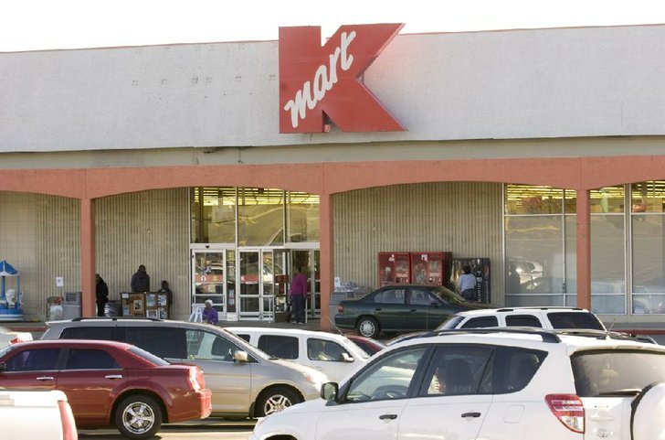 The former Kmart at 10901 Rodney Parham Road in Little Rock is shown in this file photo.