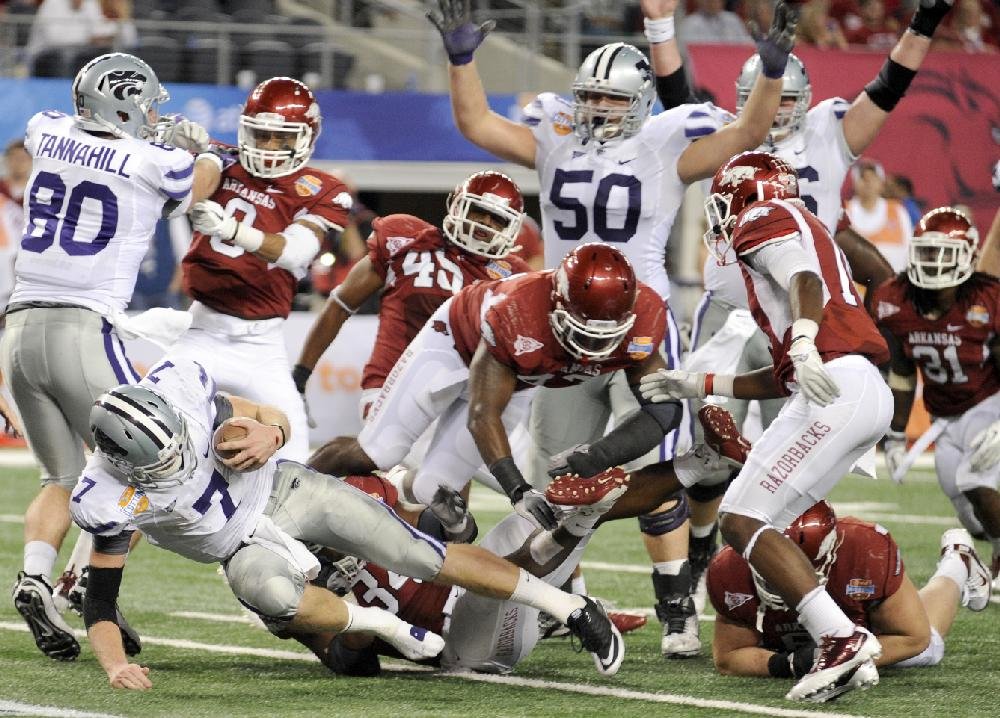 SEC 25 Arkansas beats Kansas State in Cotton Bowl