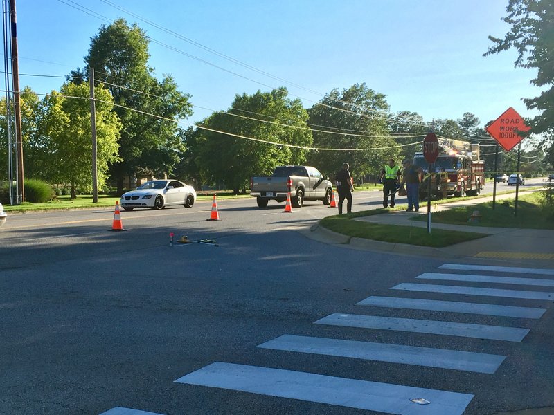 A pedestrian was hit and killed by an SUV on Wednesday, June 7, 2017 near West Wedington Drive and North Golf Club Drive in Fayetteville.