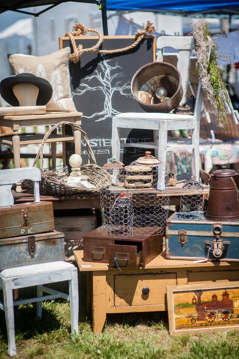 “People come for the good junk and the vintage finds, and everyone here works hard to meet those expectations,” says Amy Daniels, founder of the Junk Ranch, a vintage market happening this weekend in Prairie Grove.