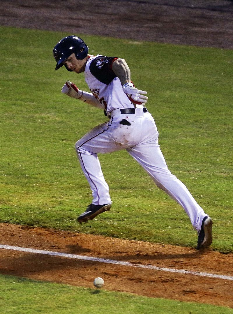 Arkansas Travelers’ center fielder Ian Miller has overcome allergy problems to grass to post a .344 batting average through Thursday’s games.