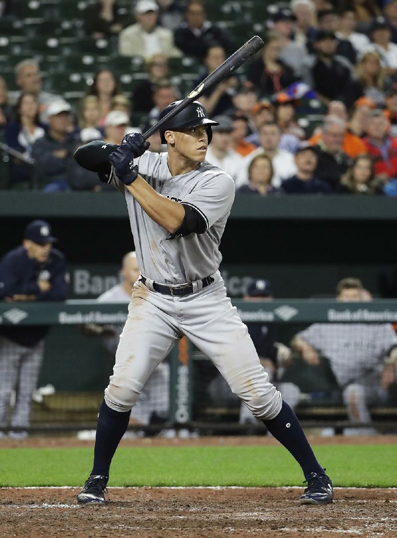 Aaron Judge, the New York Yankees’ young slugger, hits the ball really, really hard — the exit velocity says so.