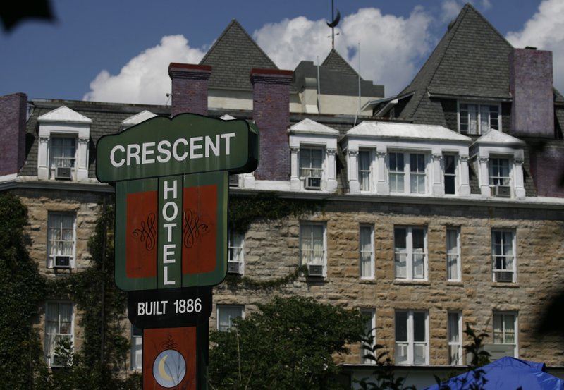 FILE — The Crescent Hotel in Eureka Springs.