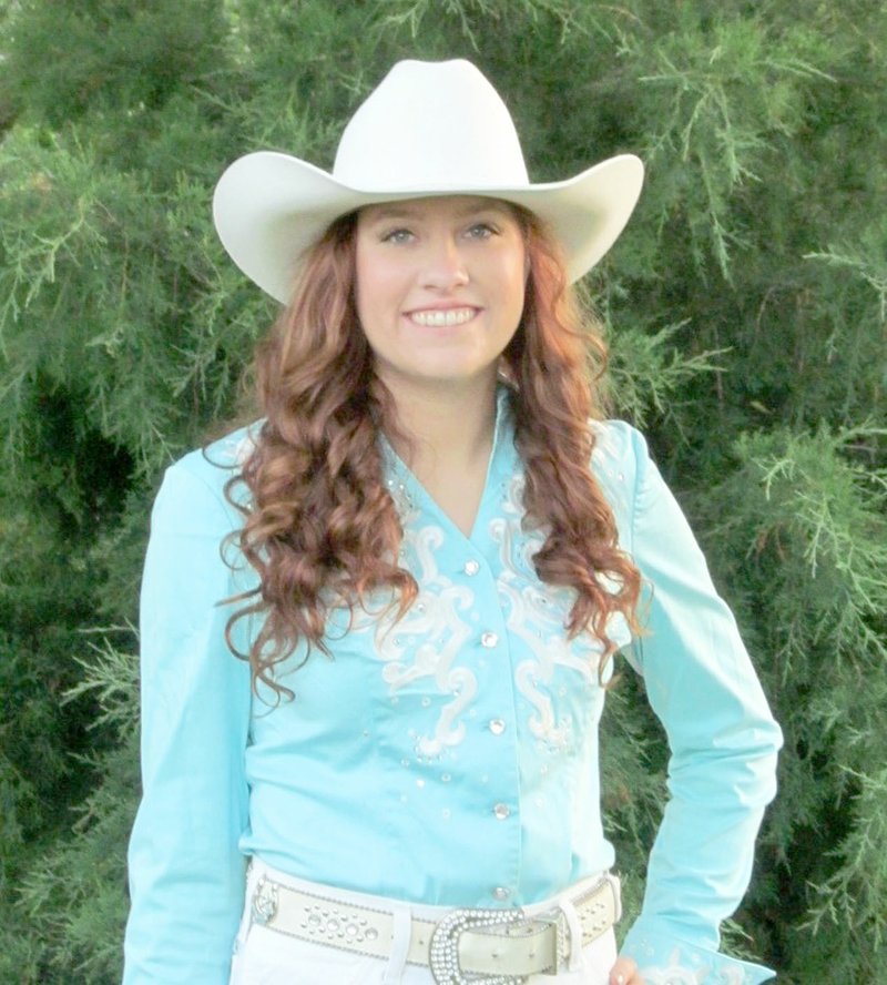 Photo submitted Brittney Doshier is a 2017 Siloam Springs Rodeo Queen contestant.
