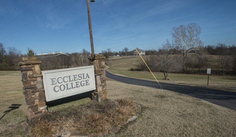 NWA Democrat-Gazette/ANTHONY REYES @NWATONYR Ecclesia, a private Christian college, Tuesday, Jan. 24, 2017 in Elm Springs. 