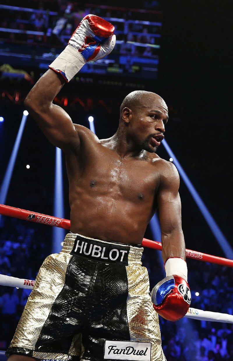 Boxer Floyd Mayweather Jr. (shown) announced Wednesday he would come out of retirement to face UFC fighter Conor McGregor in a boxing match Aug. 26 at T-Mobile Arena in Las Vegas. Mayweather, who retired in September 2015 after winning all 49 of his professional fights, will face a mixed martial arts fighter who has never been in a scheduled 12-round fight. The fight will take place in a boxing ring and will be governed by boxing rules.