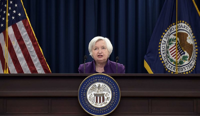 “I fully intend to serve out my term as chair,” Fed Chairman Janet Yellen said Wednesday, but she declined to commit to a second term.