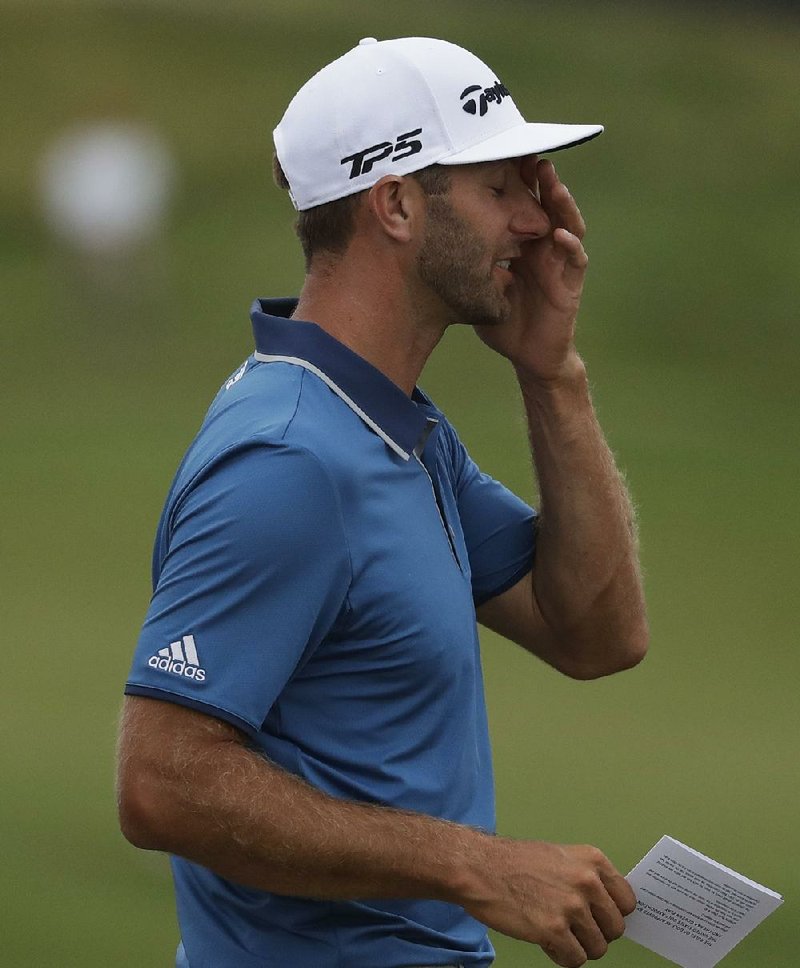 Defending U.S. Open champion Dustin Johnson, the world’s No. 1 player, won’t repeat after missing the cut by three shots at Erin Hills on Friday. Johnson played the tournament’s first eight holes in 3 over in the opening round and never recovered.