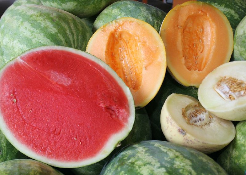 Seedless watermelon, pale green honeydew and juicy cantaloupe are midsummer staples that thrive in Arkansas gardens — if given sun, bees, water and space. 