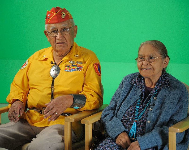 “Native Voices: Native Peoples’ Concepts of Health and Illness” — including a photo of code talker Thomas H. Begay and his wife, Nonabah — goes on display Wednesday at the University of Arkansas at Little Rock Sequoyah National Research Center.