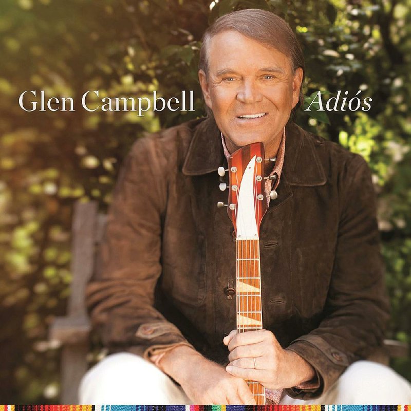 Album cover for Glen Campbell's "Adios"