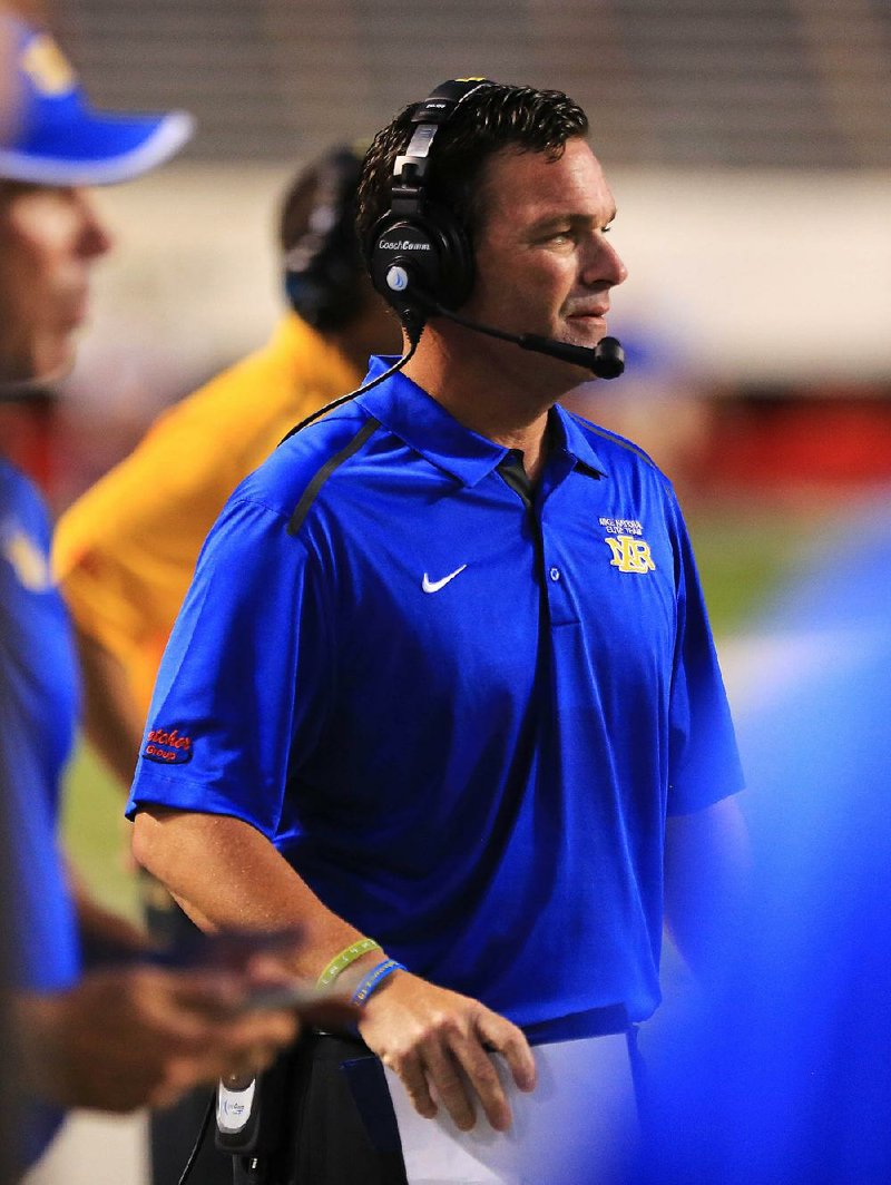 Little Rock Parkview football Coach Brad Bolding, making his return after being fired by North Little Rock in April 2015, has high expectations for the Patriots this season.