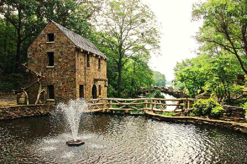 The Old Mill in North Little Rock is a lovely place to begin this walk. 