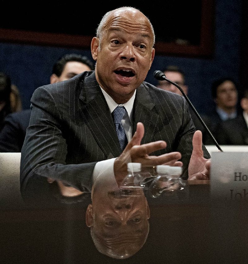 Russia “orchestrated cyberattacks on our nation for the purpose of influencing our election” but didn’t affect ballots, former Homeland Security Secretary Jeh Johnson testified Wednesday.