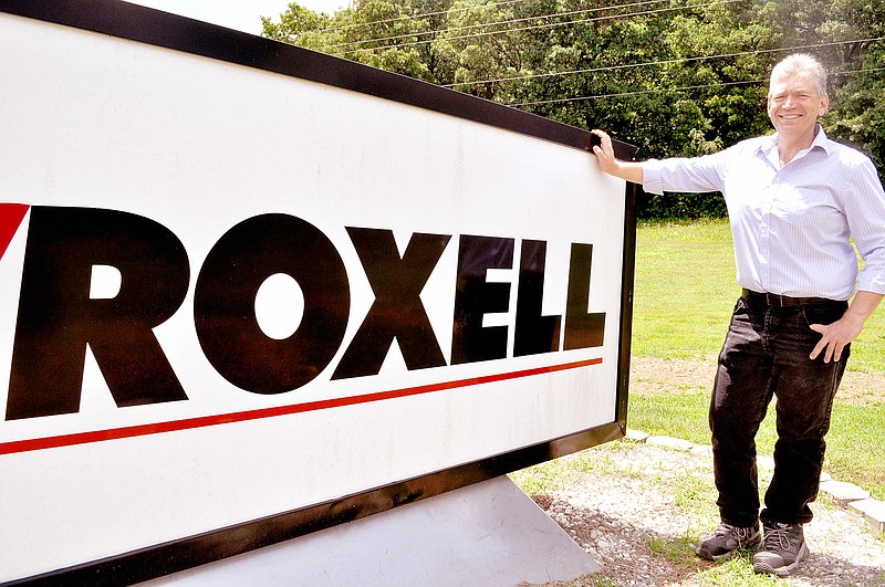 RACHEL DICKERSON/MCDONALD COUNTY PRESS Jeff Forbes, plant manager for Roxell USA, is pictured at the plant in Anderson.