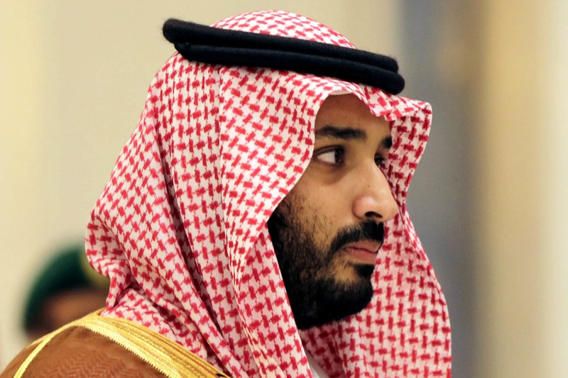 In this Nov. 11, 2015 file photo, Saudi Arabian Deputy Crown Prince Mohammed bin Salman attends a summit of Arab and Latin American leaders in Riyadh, Saudi Arabia. 