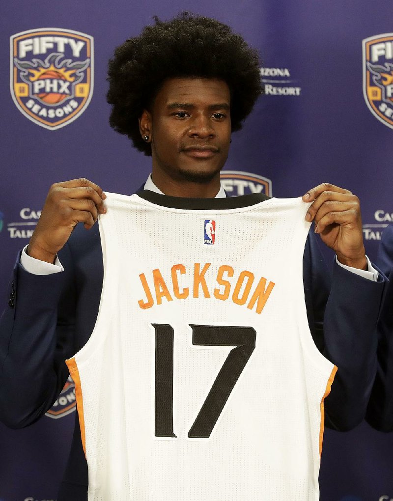 Josh Jackson was drafted by the Phoenix Suns on Thursday after he skipped a workout with the Boston Celtics earlier in the week.