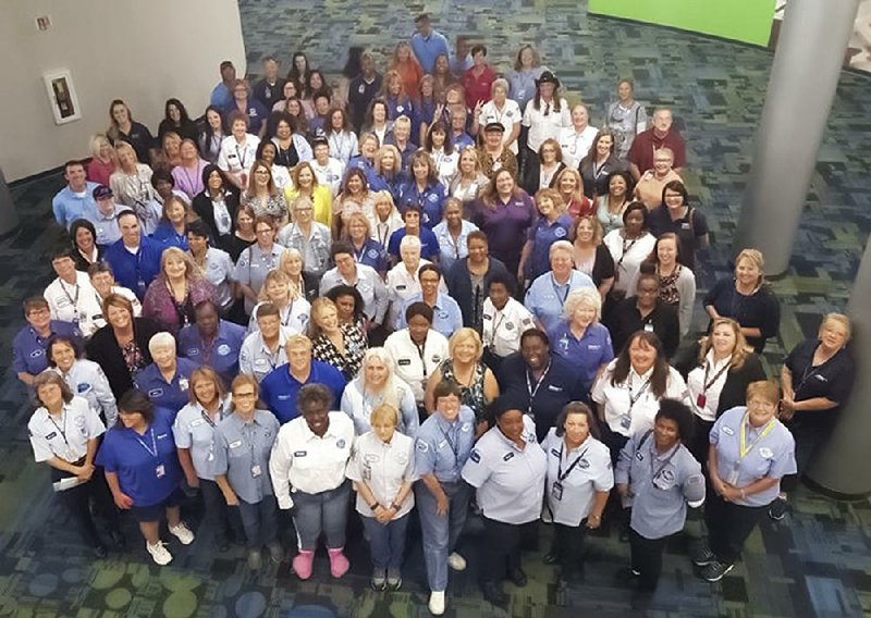 More than 100 female truck drivers attended Wal-Mart’s Women in Trucking conference earlier this month.
