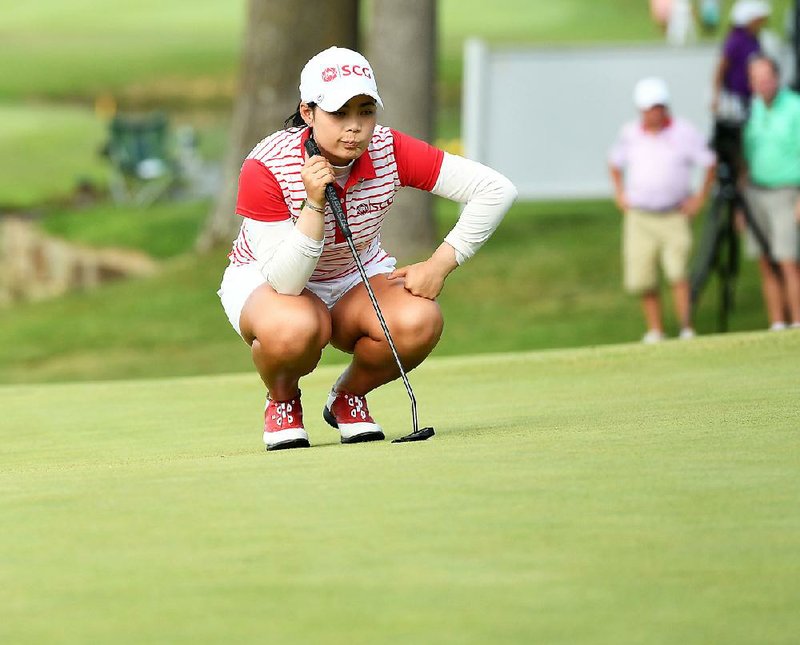 Moriya Jutanugarn landed among the top 10 at an LPGA event for the fourth time this season when she finished in a tie for second with Amy Yang at Pinnacle Country Club on Sunday. Moriya, along with her sister Ariya, have a combined 13 top-10 finishes this year.