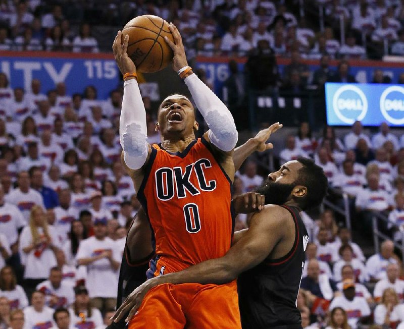 Oklahoma City guard Russell Westbrook, who set an NBA record for triple-doubles in a season, was named the NBA’s MVP on  Monday in voting released by the league.