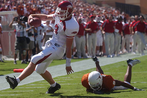 WholeHogSports - Texas-sized redemption: Hogs earned respect with '03 upset