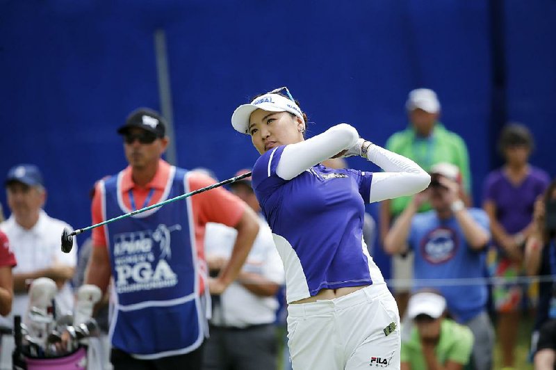 So Yeon Ryu, last week’s winner of the Northwest Arkansas Championship in Rogers and the new No. 1 ranked player in the world, shot a 2-under 69 Thursday in the opening round of the Women’s PGA Championship in Olympia Fields, Ill.