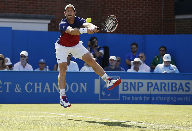 Men’s top seed Andy Murray