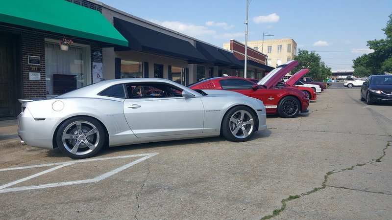 Kendall Wilson of Rogers will show his 2010 Camaro SS at an event Saturday in Springdale. Wilson is a member of the Nash Back At Ya Car Club.