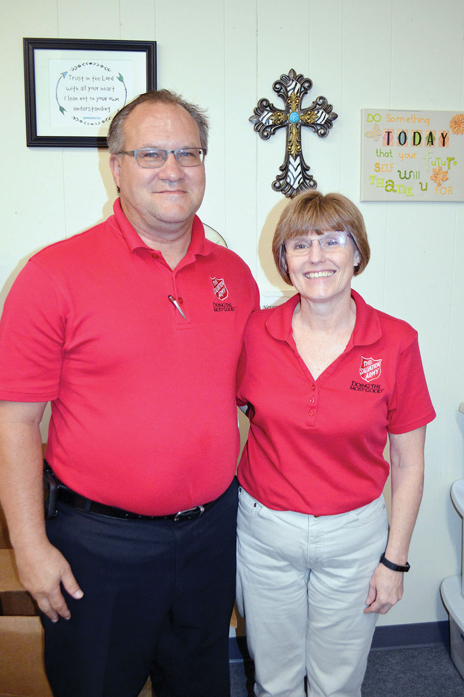 New Salvation Army Officers Come To Conway