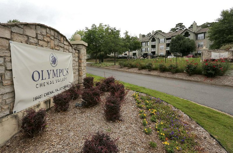 The 216-unit Olympus Chenal Valley apartment complex, formerly The Ashburry at Chenal, was bought last month for $18.6 million. 