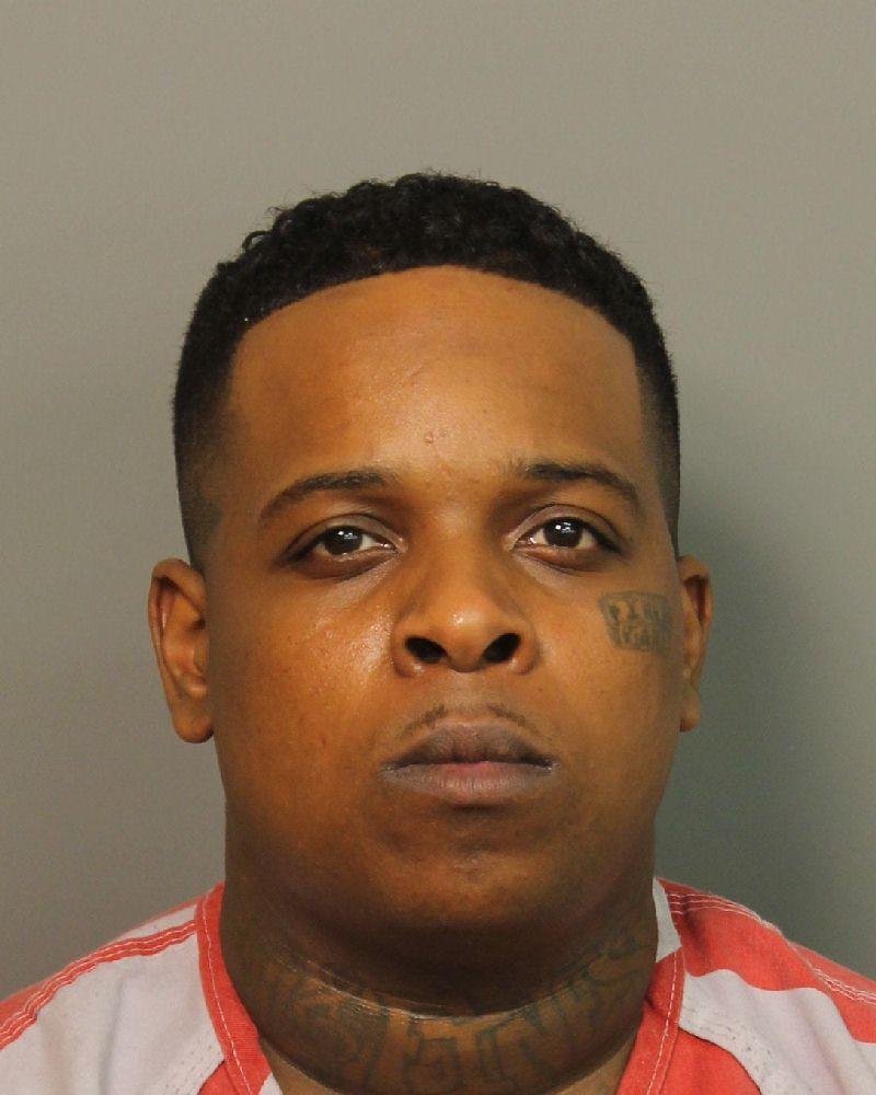 Ricky Hampton is shown in this booking photo from the Jefferson County jail in Birmingham, Ala.