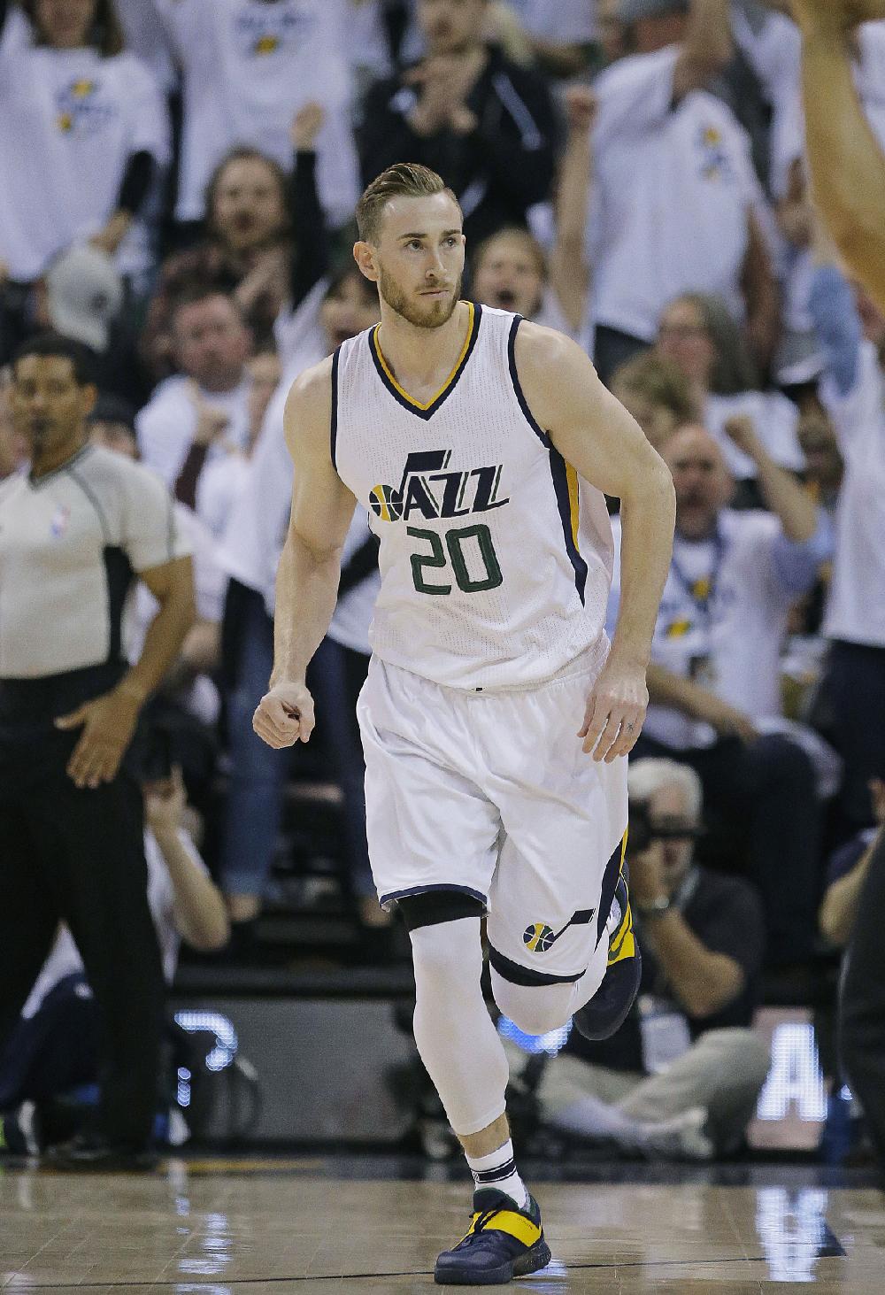 Utah Jazz forward Gordon Hayward announced as Western Conference