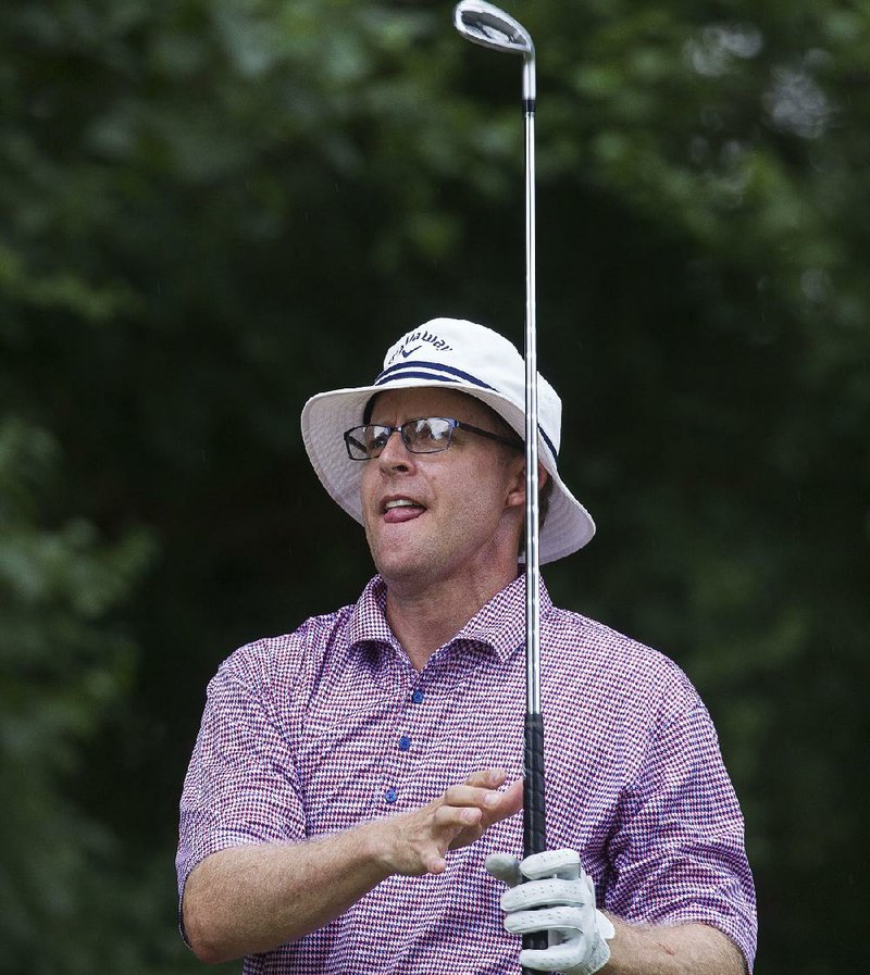 Chris Jenkins trailed Ryan Spurlock by one stroke with two holes left in the final round of the Fourth of July Classic on Tuesday, but he birdied both holes to close with a 2-under 62 and win the event for the fourth consecutive year.