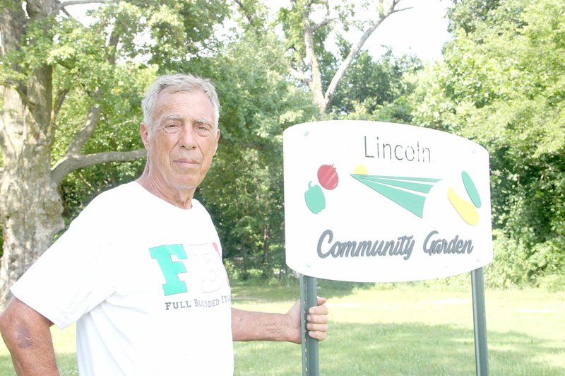 Master Gardener Jim Sposato of Lincoln heads up the Lincoln Community Garden. He would like a few more volunteers, though, to help pull weeds in the garden and pick fresh produce.