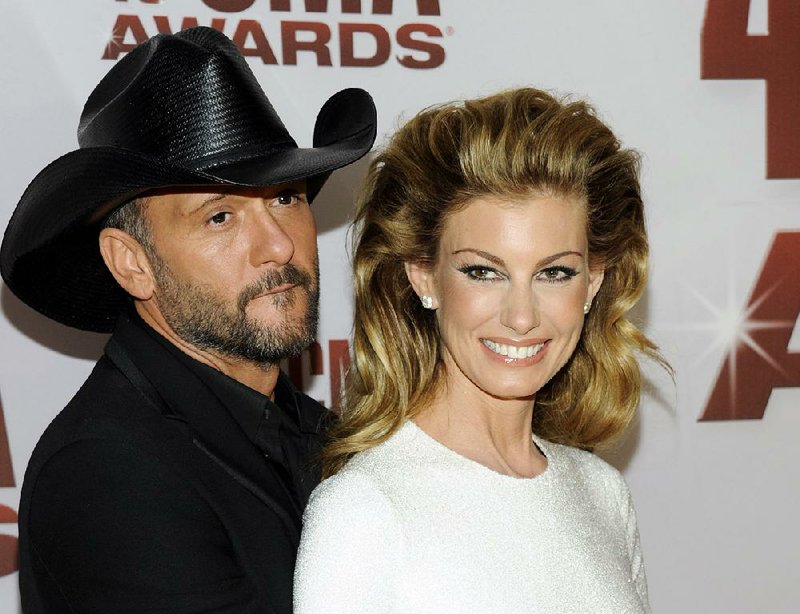 Tim McGraw and Faith Hill  are shown in this file photo.