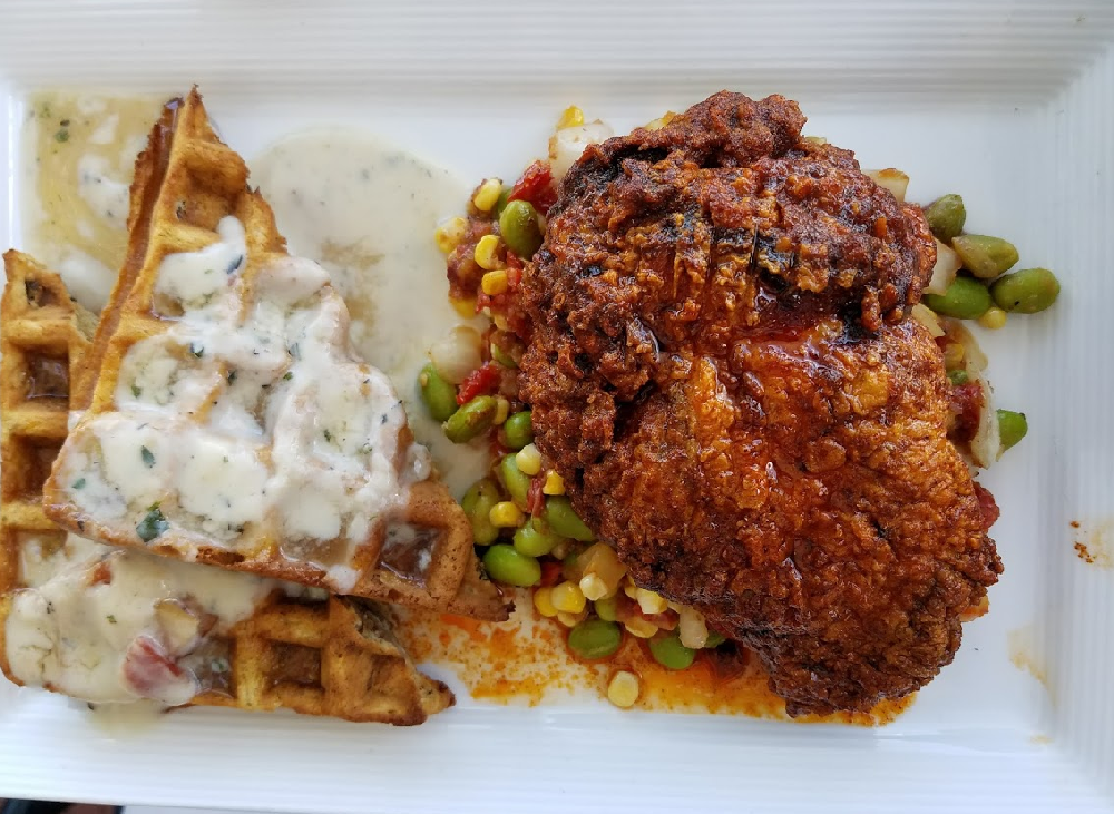 Fried chicken options in Arkansas