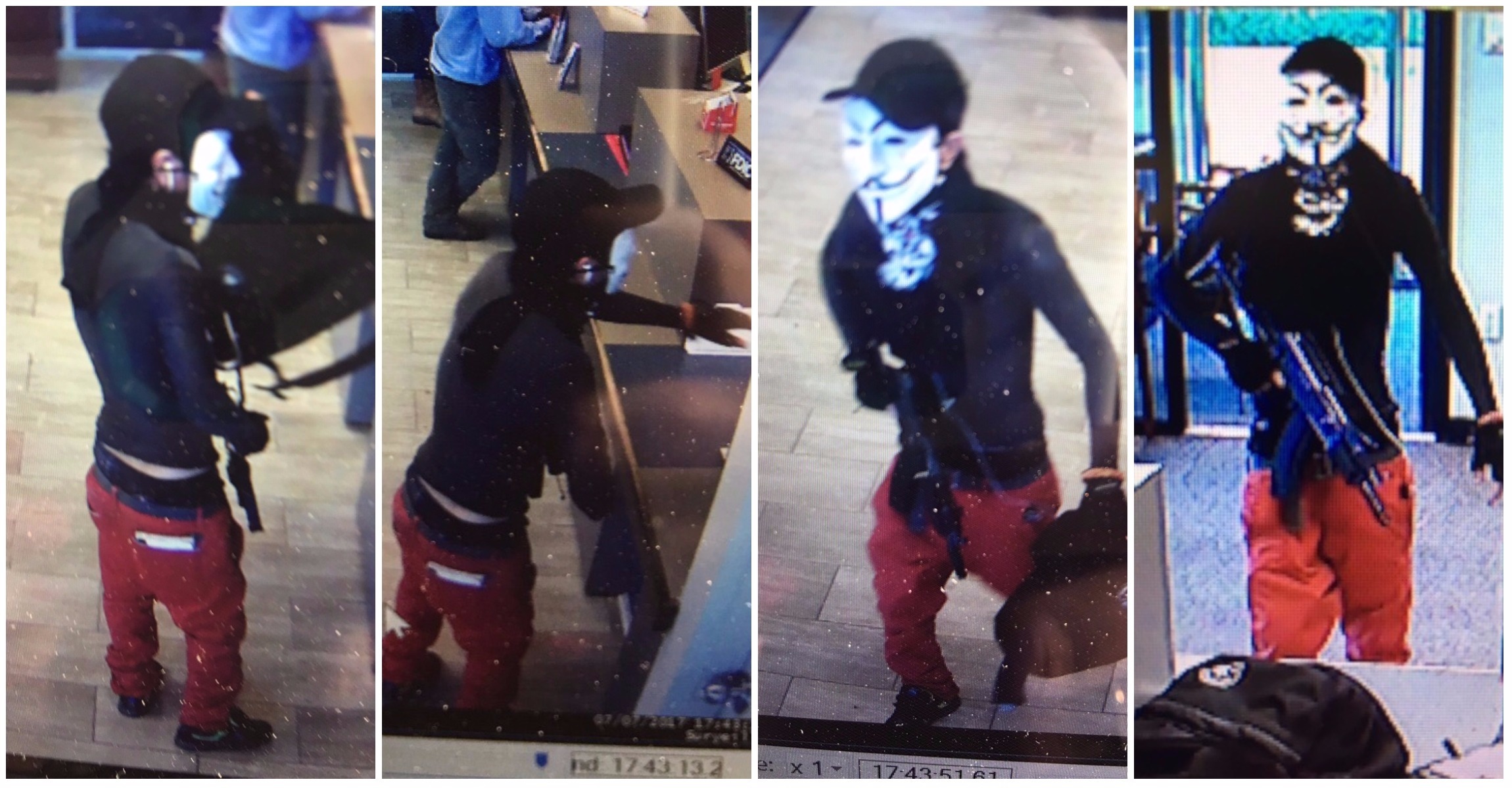 Gunman Who Wore Guy Fawkes Mask In North Little Rock Bank Robbery Arrested Police Say