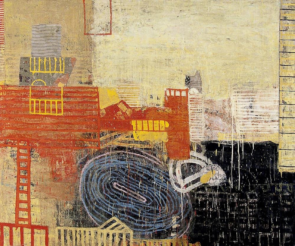 Abstract Artist Peters Has 2 Hometown Solo Shows