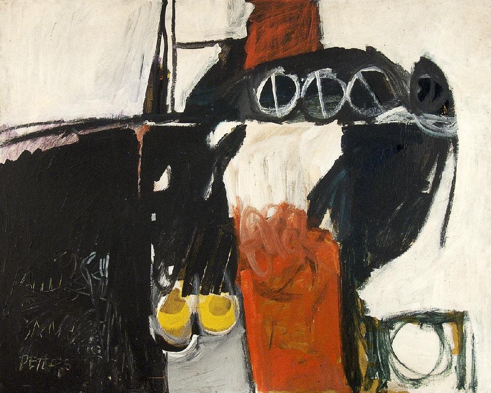 Abstract Artist Peters Has 2 Hometown Solo Shows
